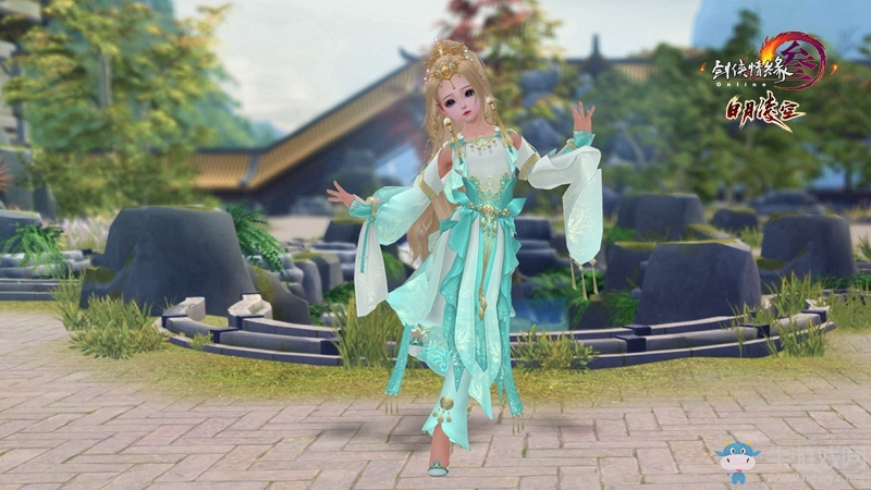 外觀特效分離 《劍網(wǎng)3》春季特效外裝新金發(fā)首曝