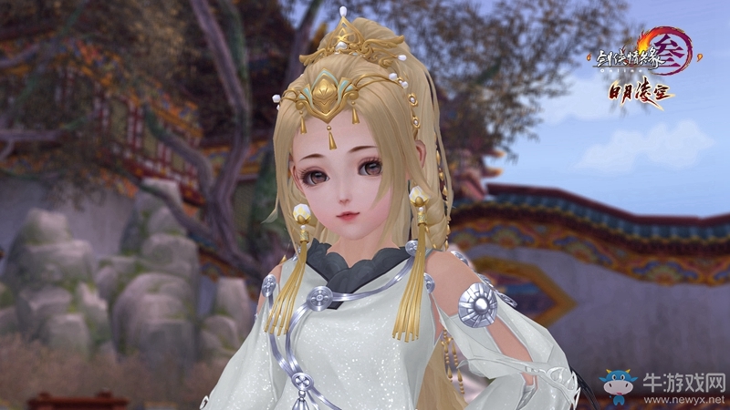 外觀特效分離 《劍網(wǎng)3》春季特效外裝新金發(fā)首曝