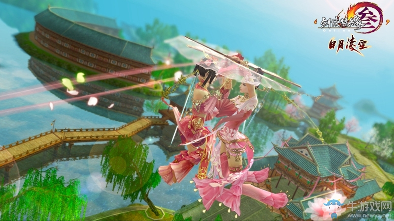 新賽季全民雙飛 劍網3日月凌空今日12:00公測