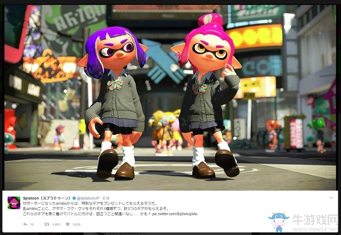 《噴色卡通2》amiibo情報(bào)公開：前作的也可以使用！