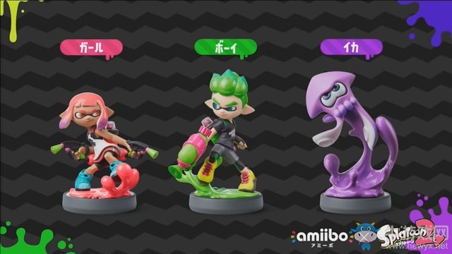 《噴色卡通2》amiibo情報(bào)公開：前作的也可以使用！