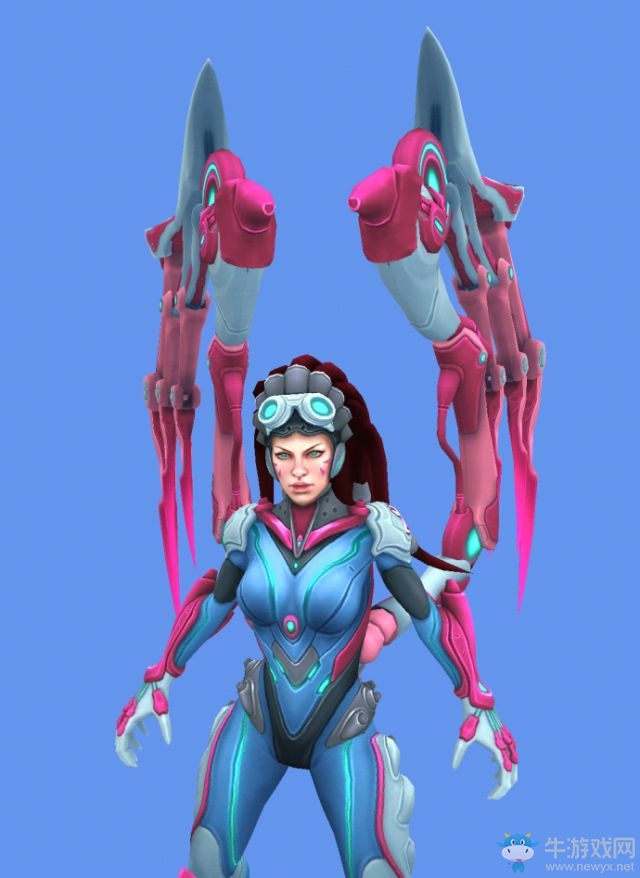 DVA與刀鋒女王合體？萌化版刀鋒女王