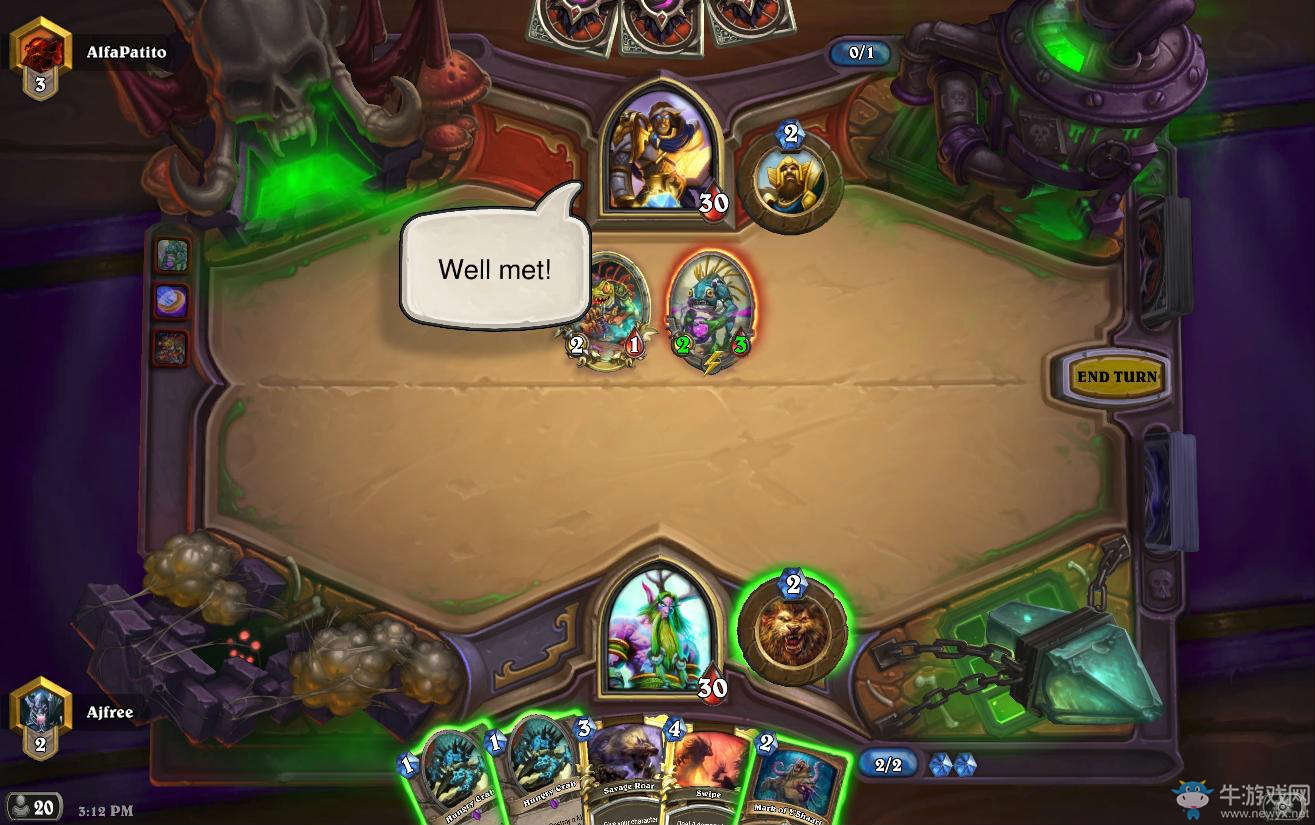 爐石每周歡樂趣圖：我牛哥人狠話不多！