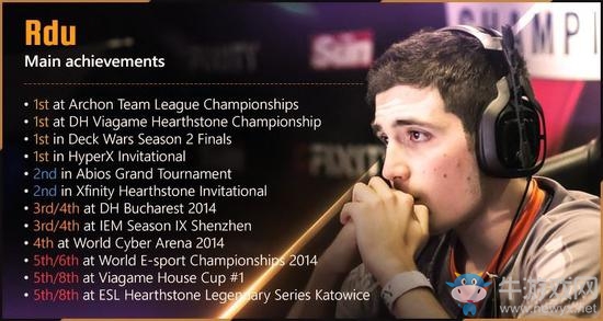 爐石傳說中歐對抗賽專訪 選手Rdu賽事采訪