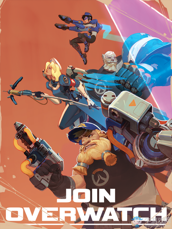 暴雪推出守望海報號召新玩家：你來不來