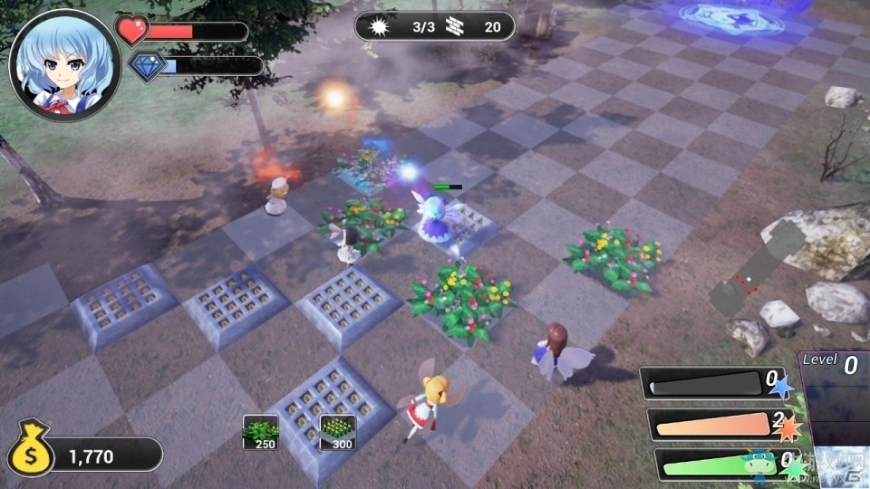 華麗動作塔防游戲《幻想鄉守護者》即將登陸PS4平臺