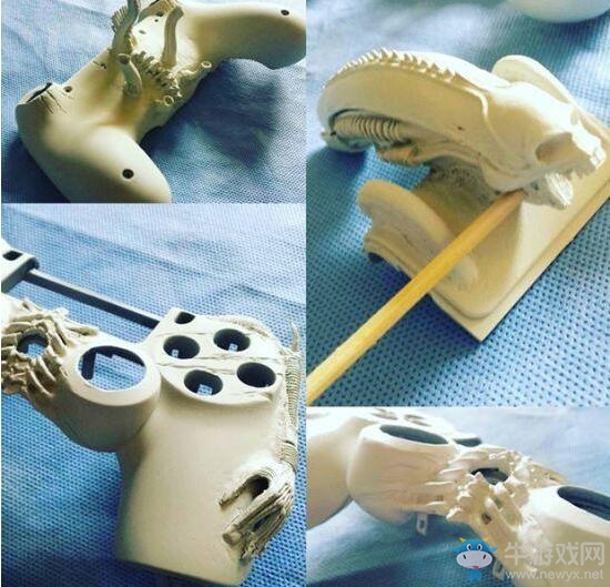 《異形：契約》萬元PS4手柄超恐怖！手按鐵頭不敢玩
