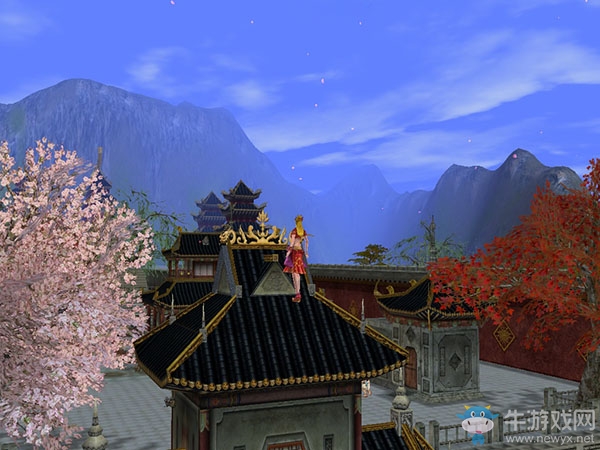 凌波微步 漫步云端《新英雄》飄逸輕功玩法