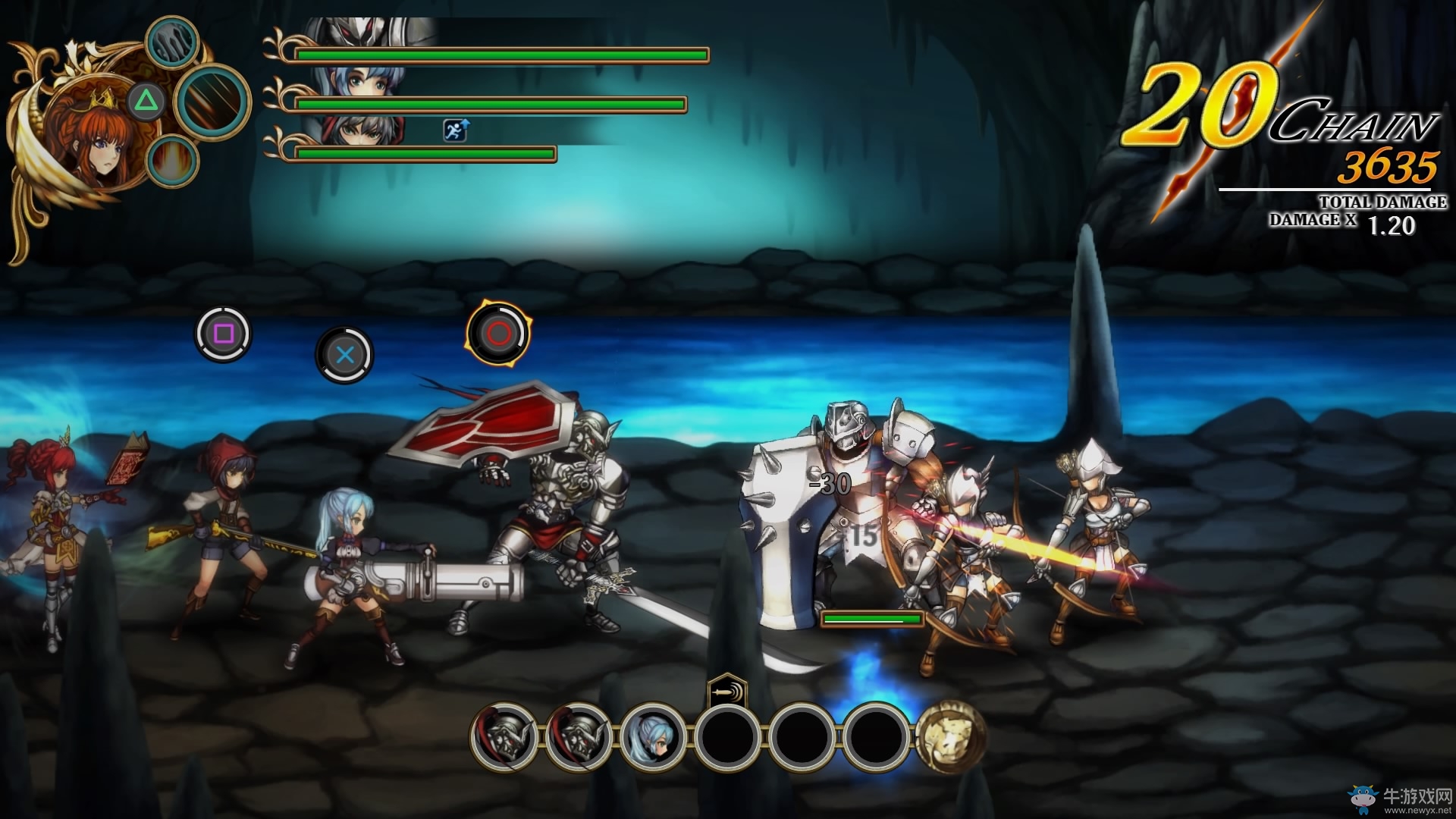 橫版RPG《墮落軍團》新截圖 7月25日登陸PSV/PS4
