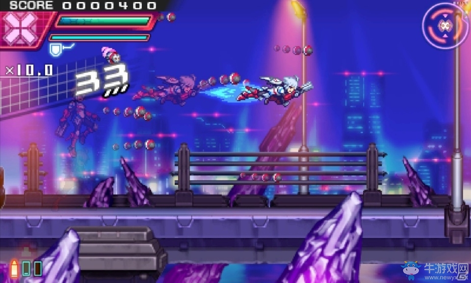 《蒼穹雷霆Gunvolt》登陸Switch 刷新率提升至60FPS