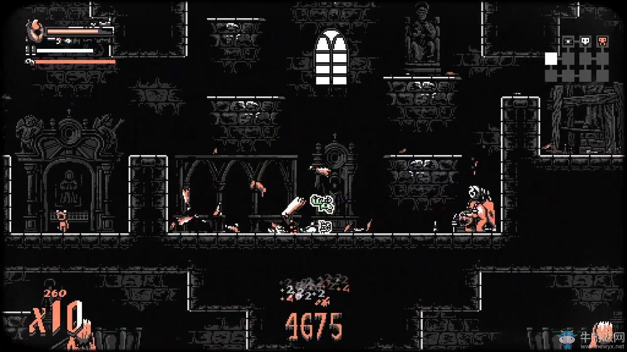 哥特風格Roguelike游戲《黑白墓地》登陸Steam