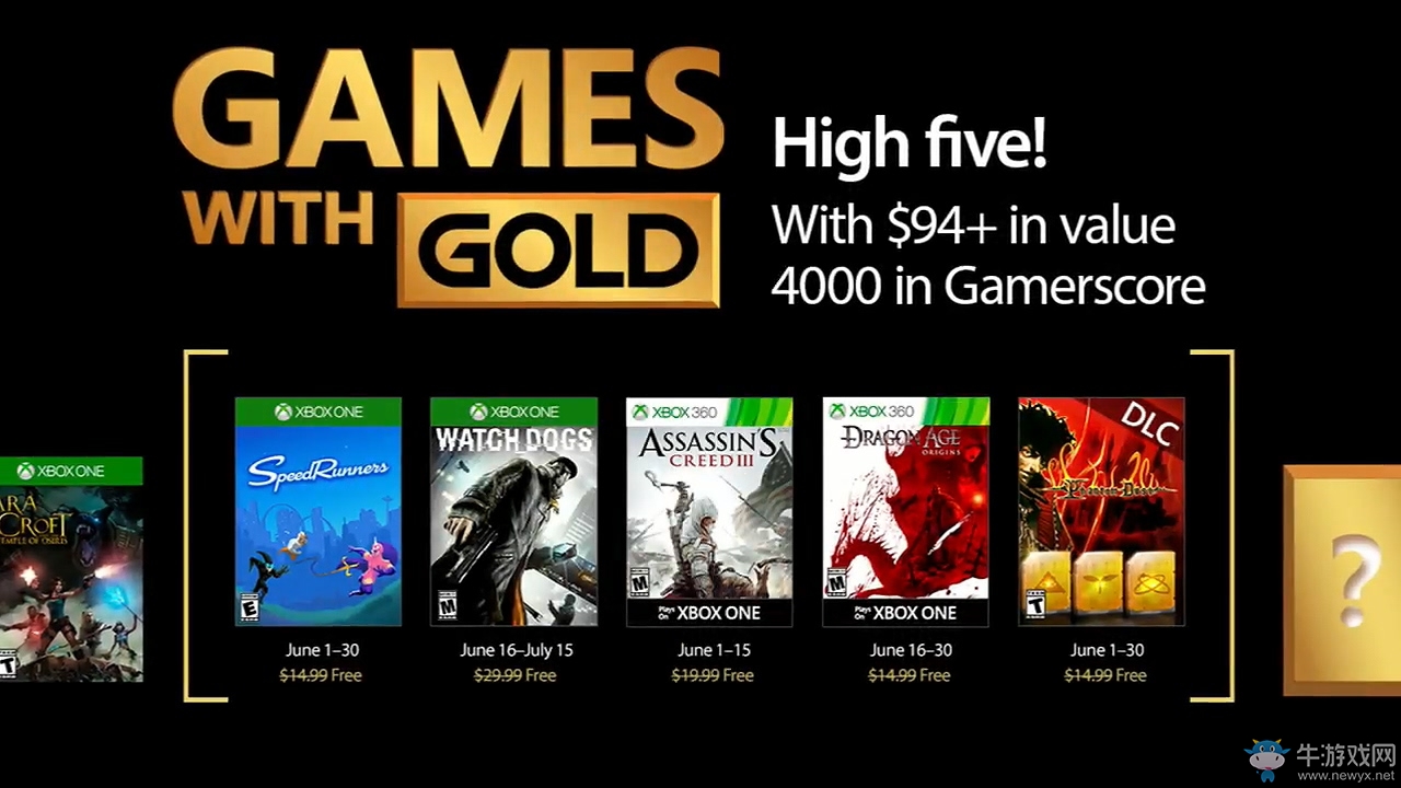 Xbox六月免費游戲：《刺客信條3》《看門狗》在列