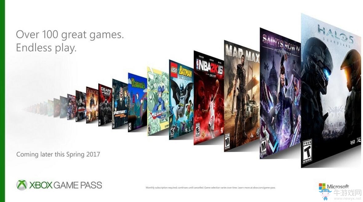 Xbox將開啟新會員服務(wù) 每月10美元暢玩百余款大作！