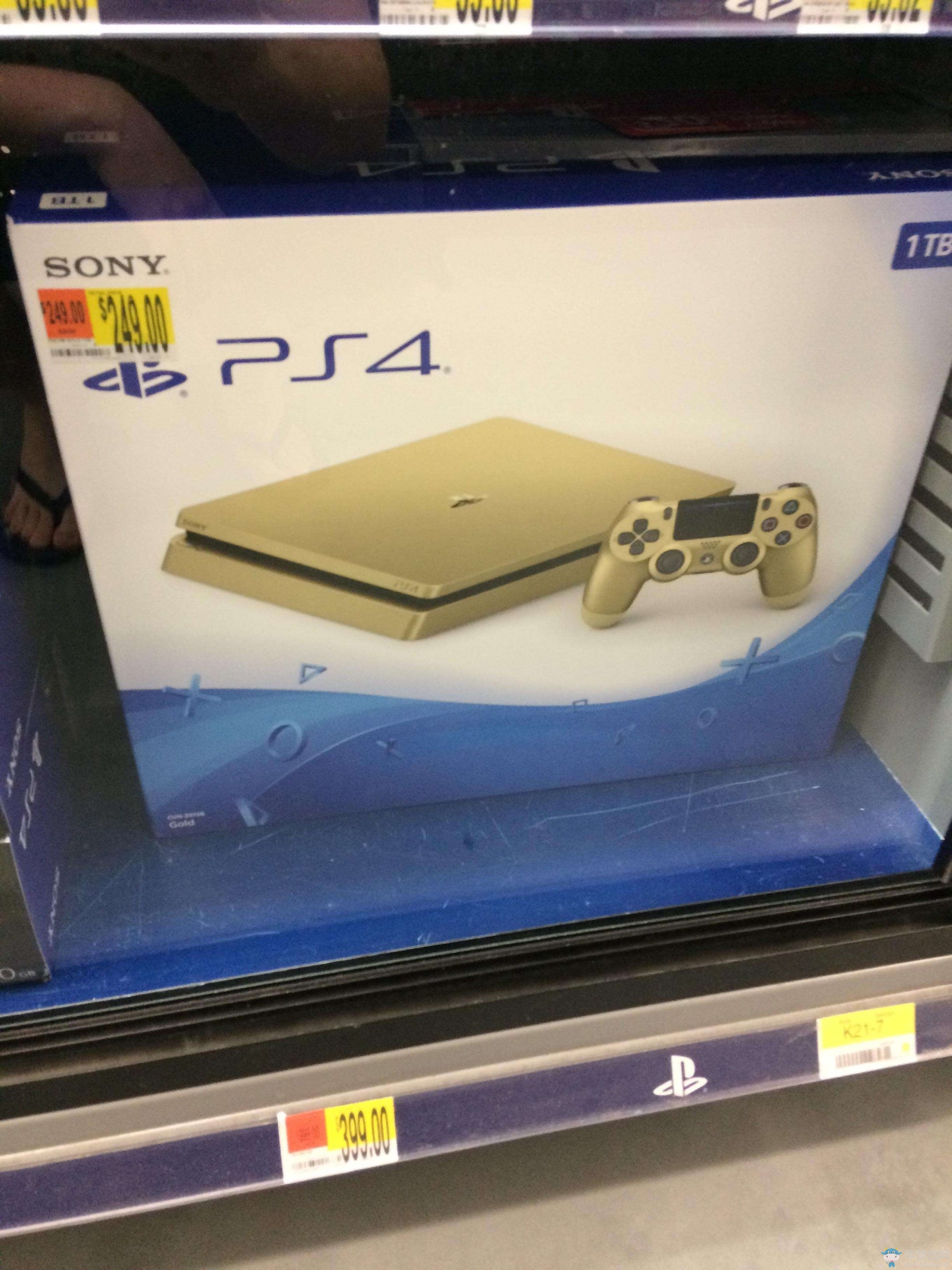 土豪金1TB版PS4 Slim或于6月9日發售 定價1692元