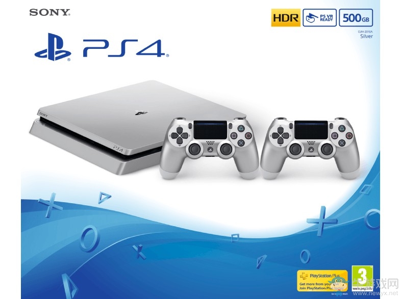 不止有土豪金！銀色版PS4 Slim上架國外零售網站