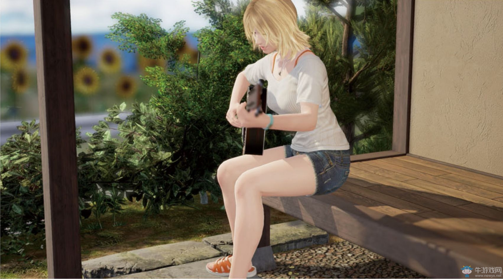 《夏日課堂》新角色截圖放出 和金發(fā)美女共度七日