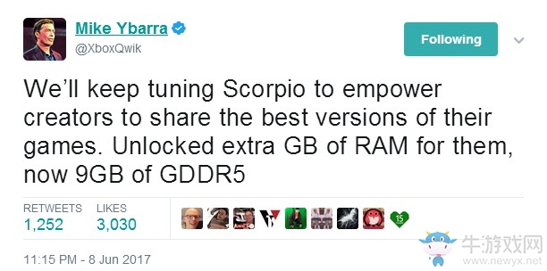 微軟透露Xbox天蝎座新消息 主機可用內存增加至9GB