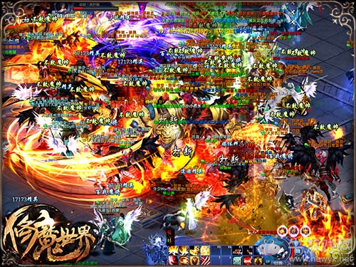 肩并肩，一起在《修魔世界》上天入地！