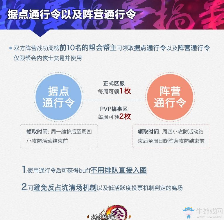 《劍網3》推出全新攻防入場機制 拒絕占坑從每個玩家做起