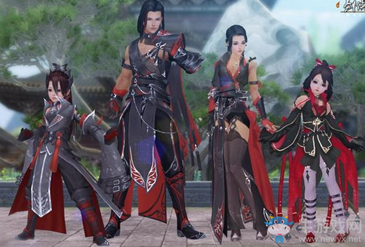 遲月翦風(fēng)攜手朱襮玄裳 《劍網(wǎng)3》新外觀首曝