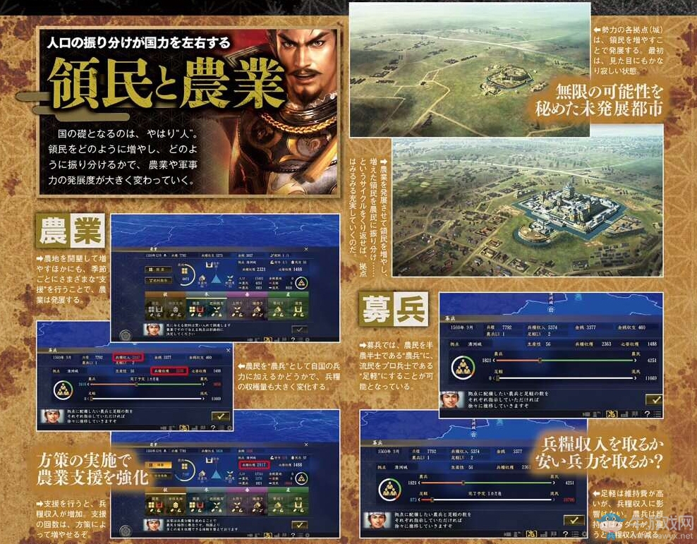 《信長之野望：大志》最新情報公布 游戲系統大曝光