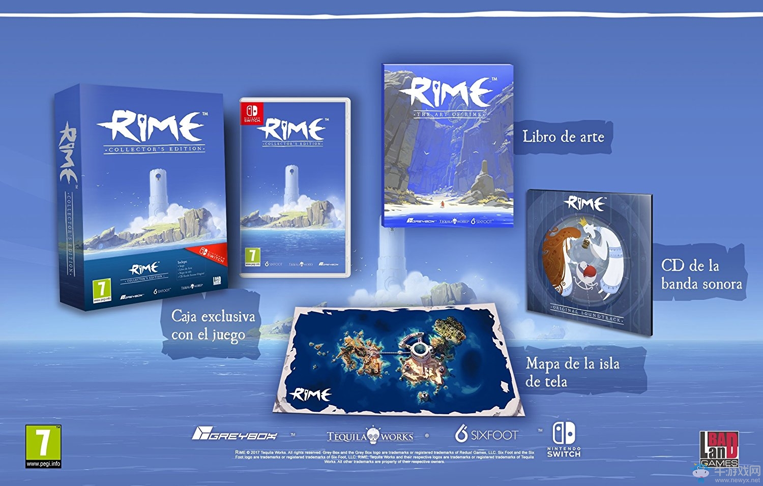 亞馬遜提前透露Switch《RiME》限定版內容豐富