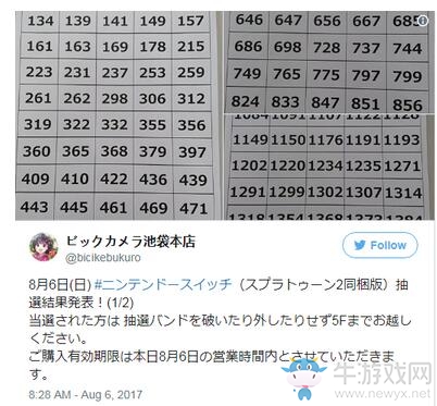 一機(jī)難求 為買Switch日本5000人排隊(duì)領(lǐng)號(hào)