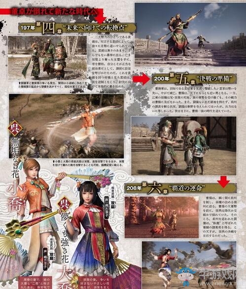 《真三國(guó)無雙8》新武將與劇情詳情公布 大小喬諸葛亮加入