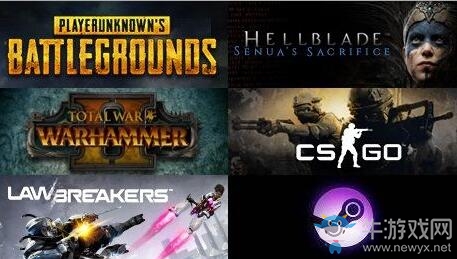 Steam一周銷量排行榜：《絕地求生》21連冠 地獄之刃位居第二
