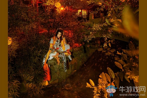 《劍網3》藏劍正太COS 惠風和暢落葉黃