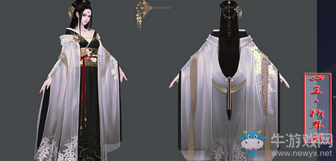 玩家轉手繪作品欣賞 《天涯明月刀》時裝祈年殿