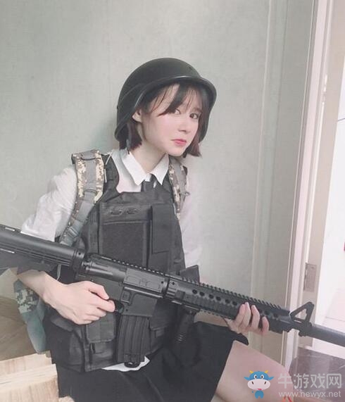 美女自制表情包，網友：絕地求生妹子質量這么高？