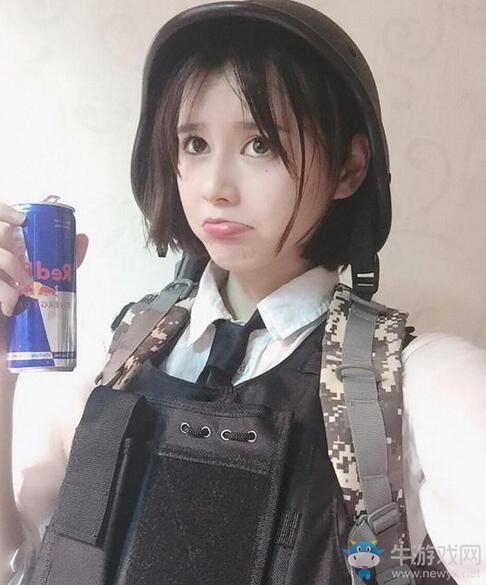美女自制表情包，網友：絕地求生妹子質量這么高？