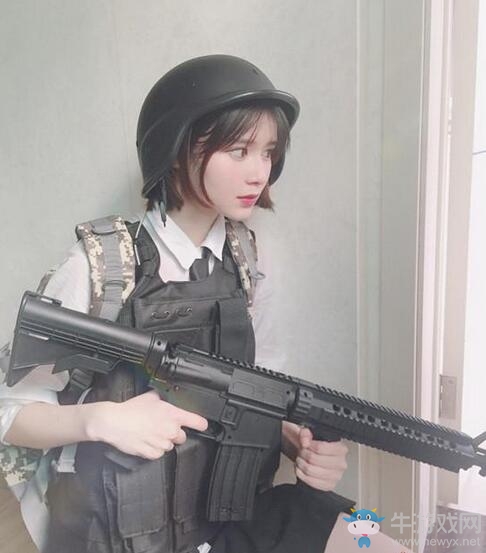 美女自制表情包，網友：絕地求生妹子質量這么高？