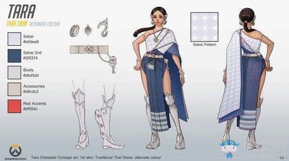 學(xué)生自制《守望先鋒》泰國新英雄 獲暴雪官方盛贊