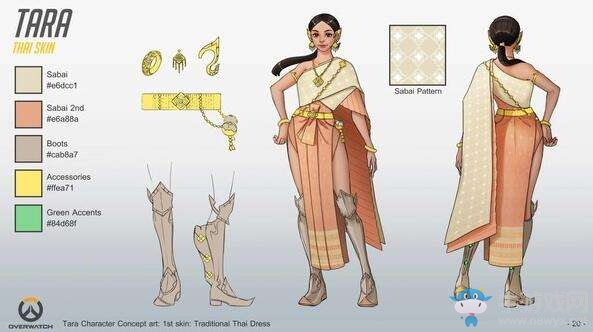 學(xué)生自制《守望先鋒》泰國新英雄 獲暴雪官方盛贊