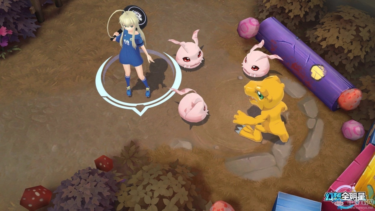 《幻想全明星》新皮膚，足球女邪神——八坂奈亞子