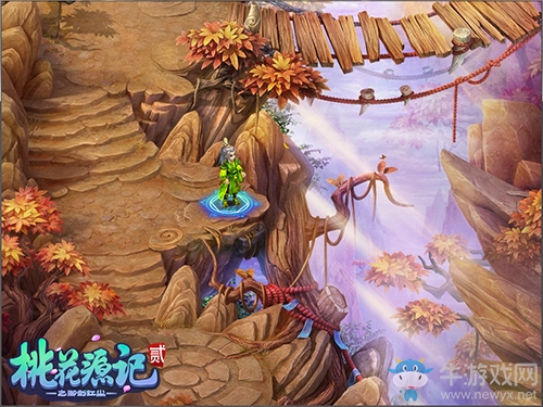 晴云秋月《桃花源記2》深秋新服“一葉知秋”火爆開啟中