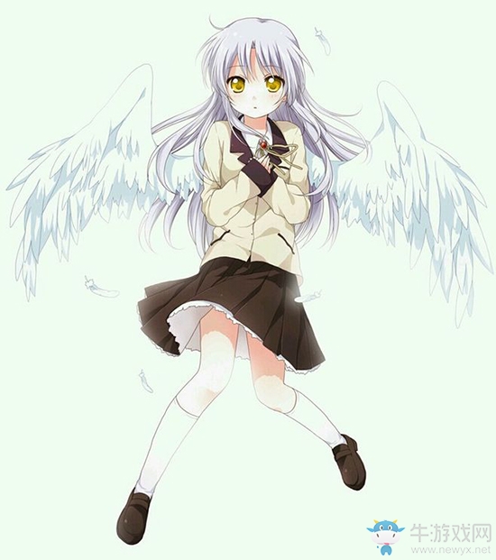 《幻想全明星》中揮著翅膀的女孩