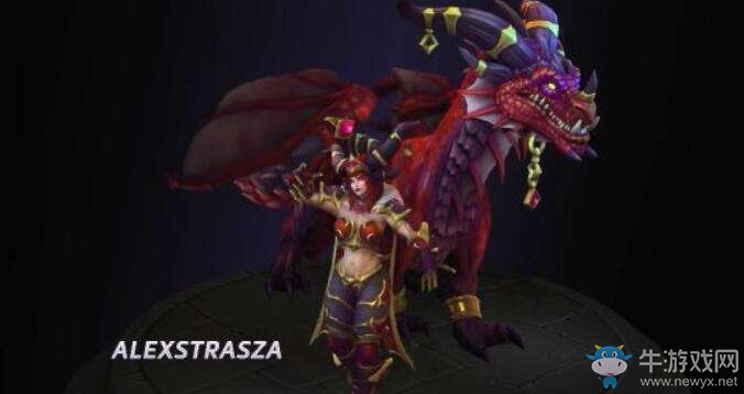 《風(fēng)暴英雄》紅龍女王皮膚 豐滿御姐大長腿