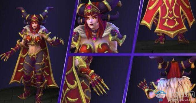 《風暴英雄》紅龍女王皮膚 豐滿御姐大長腿