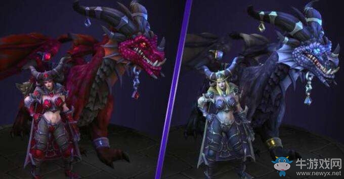 《風暴英雄》紅龍女王皮膚 豐滿御姐大長腿