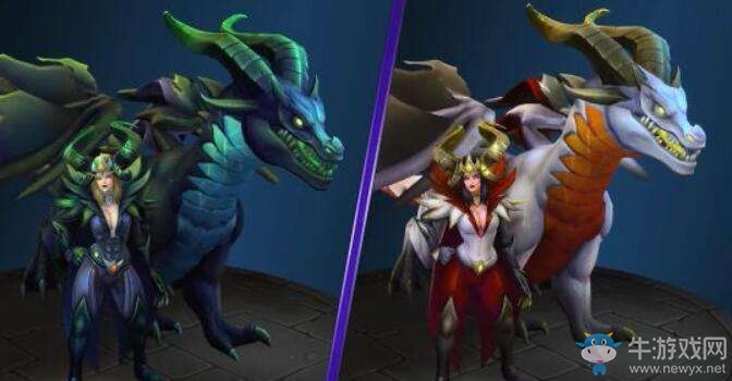 《風暴英雄》紅龍女王皮膚 豐滿御姐大長腿