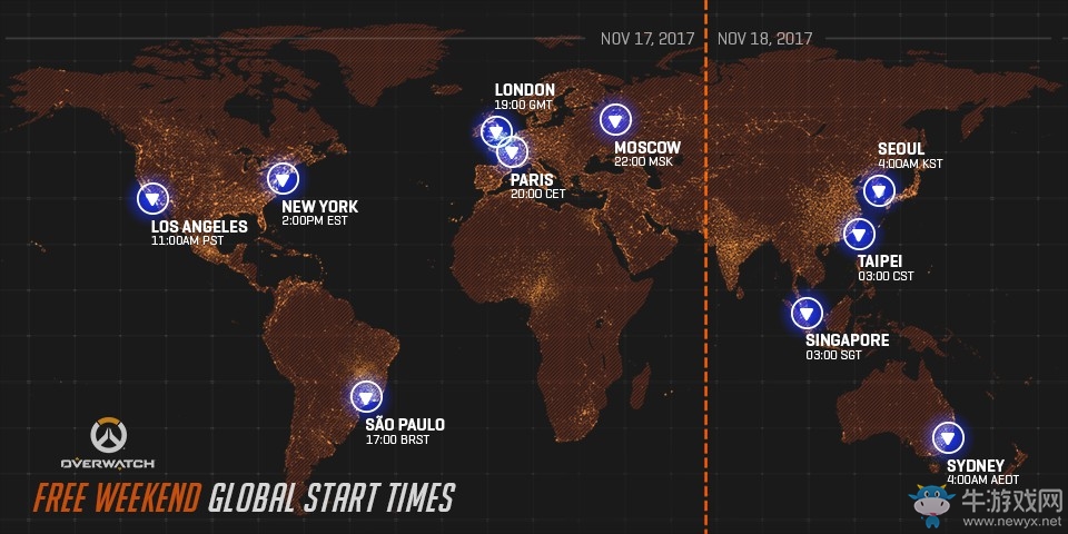 《守望先鋒》下周開啟免費周末 暢玩新英雄莫伊拉