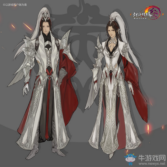 《劍網(wǎng)3》重制版新校服原畫連載 全門派氣場(chǎng)飆升