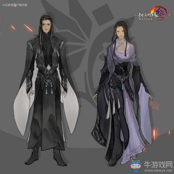 《劍網(wǎng)3》重制版新校服原畫連載 全門派氣場(chǎng)飆升