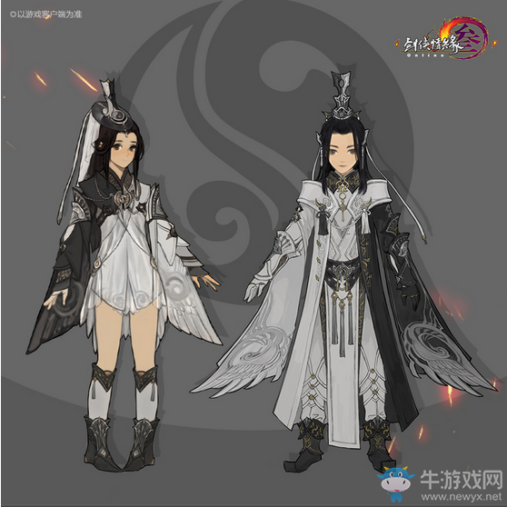 《劍網(wǎng)3》重制版新校服原畫連載 全門派氣場(chǎng)飆升