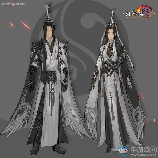 《劍網(wǎng)3》重制版新校服原畫連載 全門派氣場(chǎng)飆升