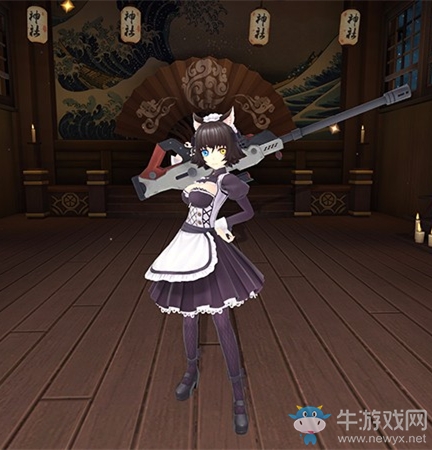 《幻想全明星》新英雄妮娜 貓女仆化身冷血狙擊手