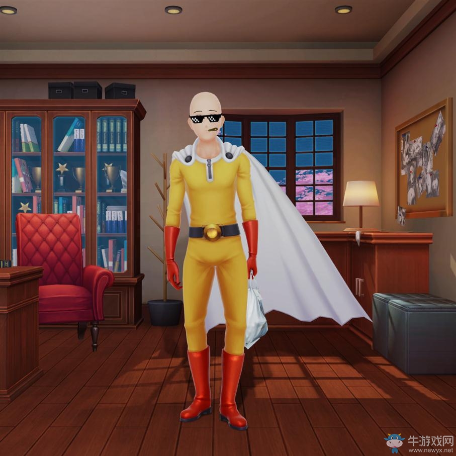 我有獨特的裝B技巧《幻想全明星》新皮膚大佬登場